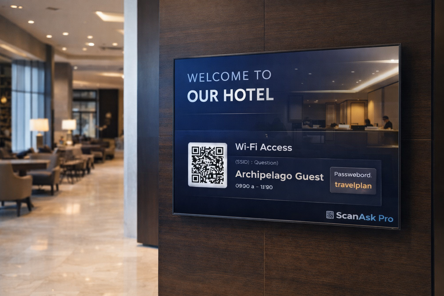 Digital Signage Lobby